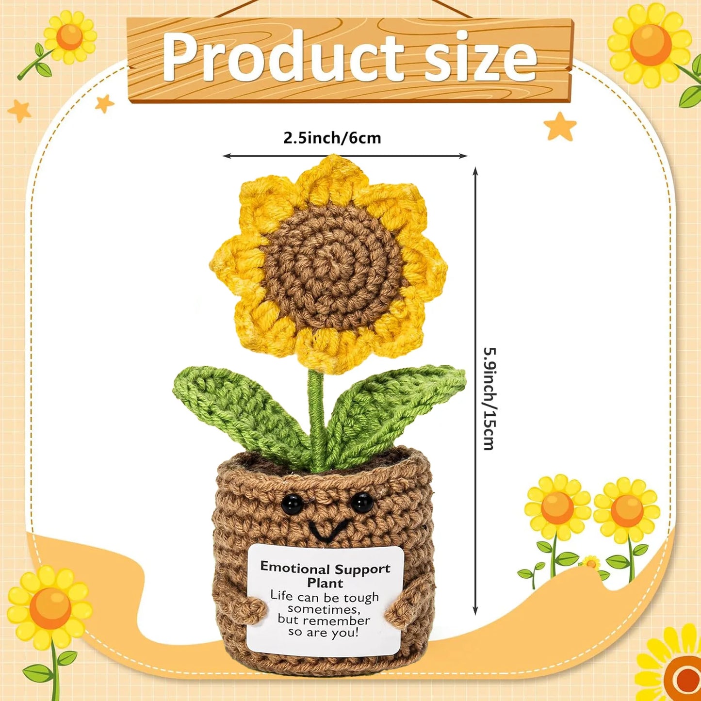 TerraHugs Handmade Crochet Plants