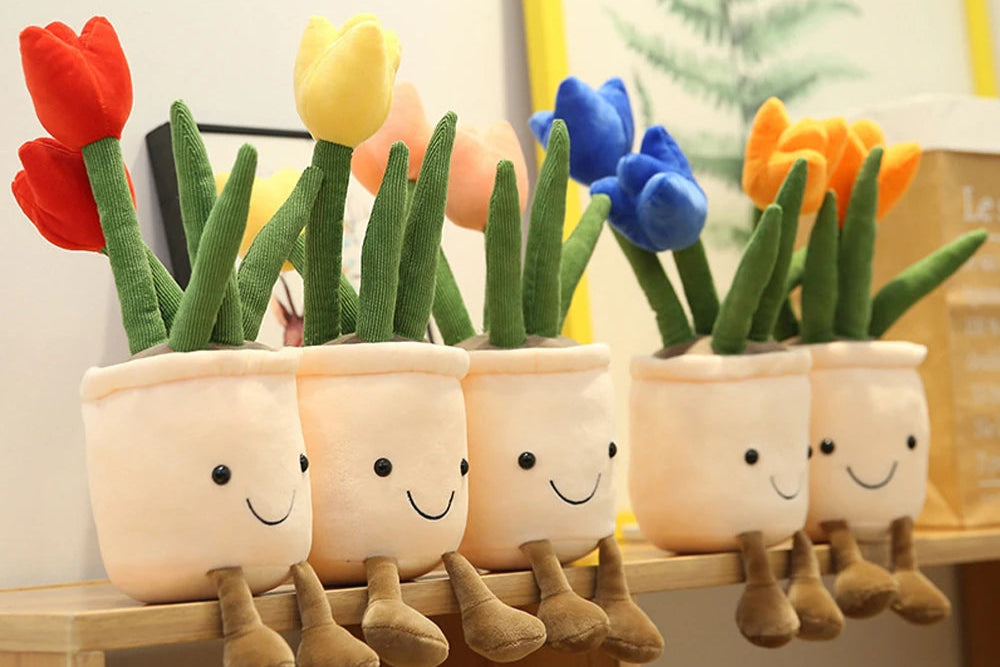 TerraHugs Plush Potted Plants